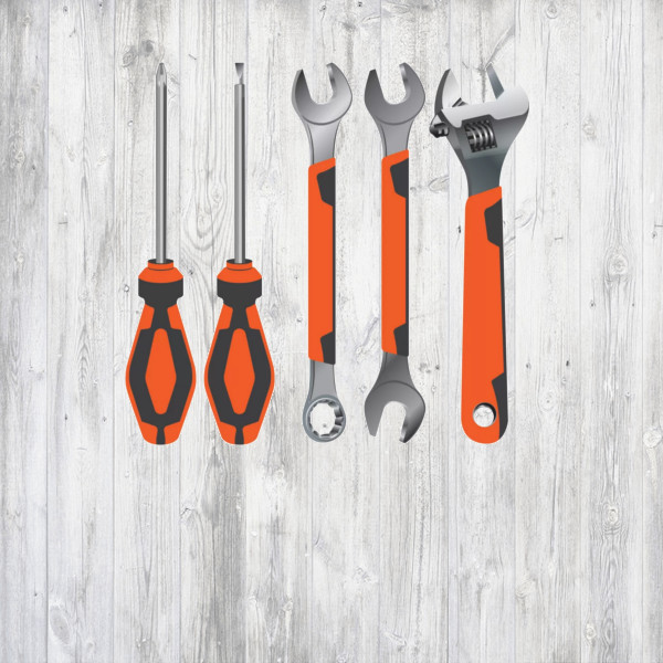 Гаечные ключи и отвертки