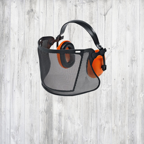 Средства Stihl для защиты лица и органов слуха