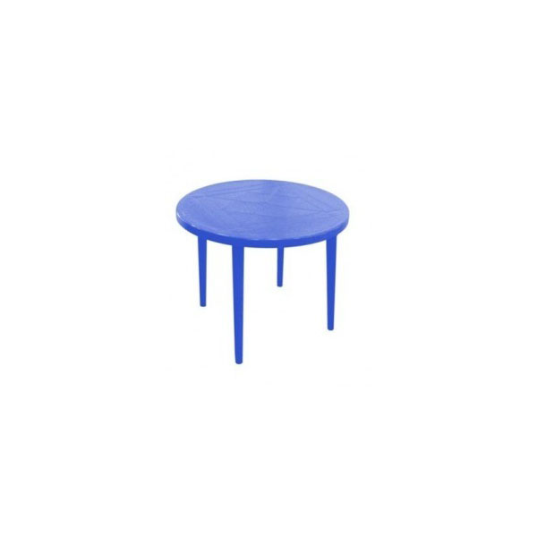Озон интернет магазин пластиковых. Стол пластиковый круглый. Пластиковый стол синий. Синий пластиковый овальный стол. Стол круглый синий.