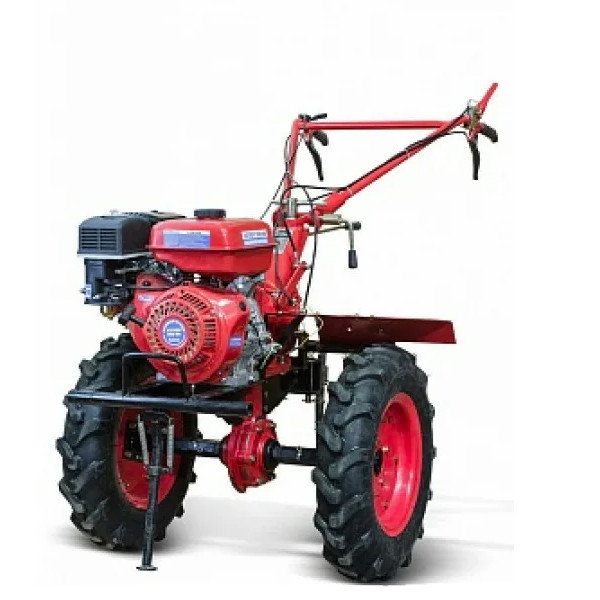 фото Мотоблок 6,7кВт 9,0л/с 1100 9ДС дизельный двиг колеса 6.00-12  Хопер