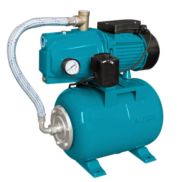 фото Насосная станция JET-PT 750 750Вт чугун 75л м Гл=9м гидроак24л ALTECO