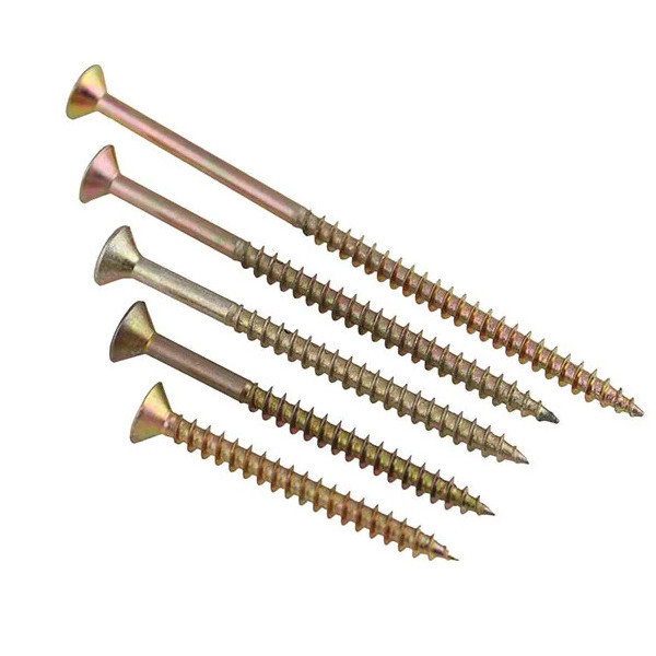 фото Шурупы 6х120 потай желтый цинк (200шт) ...