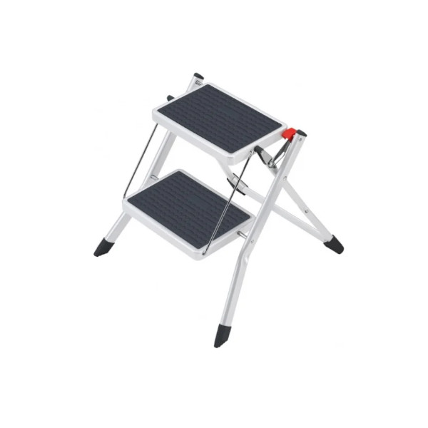 фото Стремянка сталь с ковриком широкие ступени 30х20 MV02 табурет  Alumet