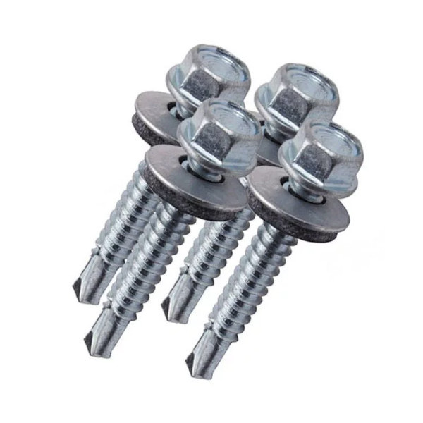 фото  Саморезы кровельные сверло 6,3х32 (150шт) ...