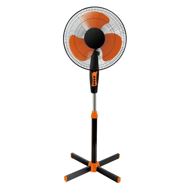 фото Вентилятор напольный VF-40PSB (4шт в коробке) черно-оранжевый OASIS