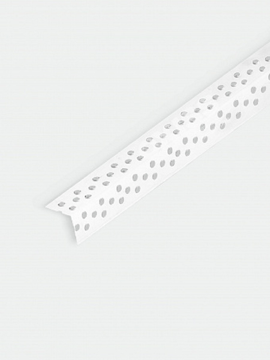 фото Профиль угловой ПВХ под армированную сетку 3м (box 50шт) OXISS