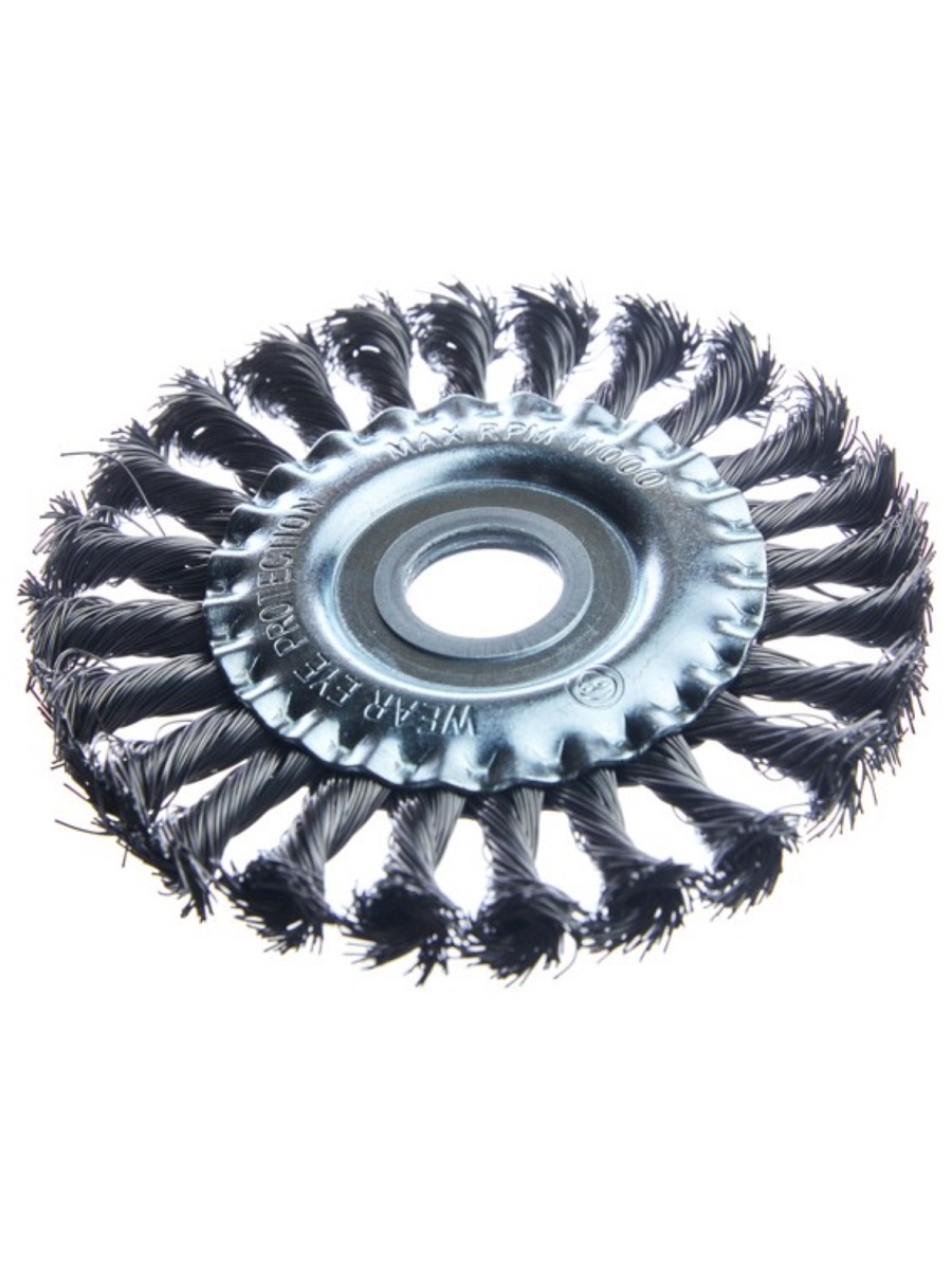фото Щетка для УШМ 125х22мм радиальная витая Headrock