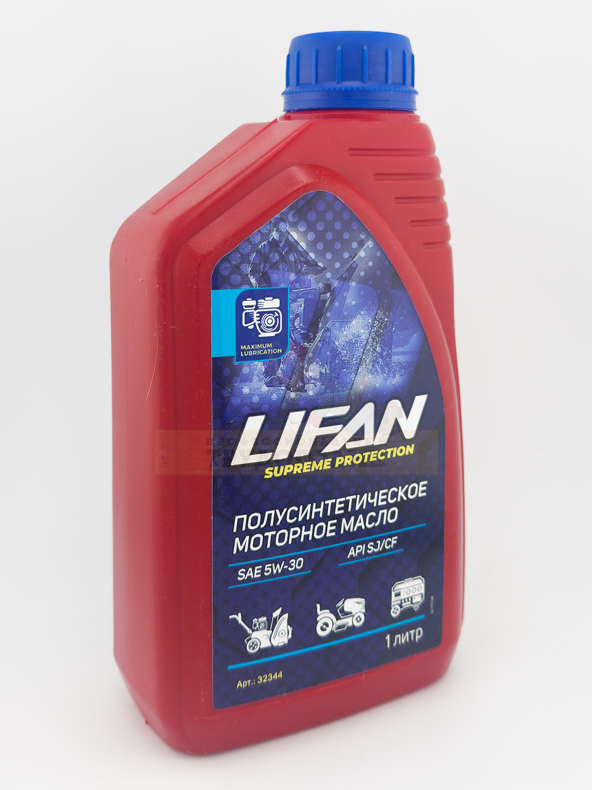 фото Масло 4-х для тактных двигателей 1,0л полусинтетическое SAE 5W30 API SJ/CF ЧЗ Lifan