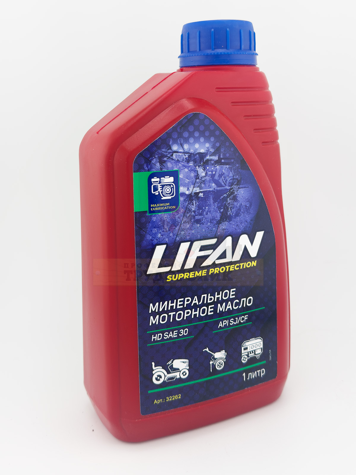 фото Масло для 4-х тактных двигателей 1,0л SAE 30 API SJ/CF Lifan