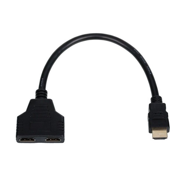 фото: Кабель-разветвитель (AT0901) HDMI(m) - 2xHDMI(f) 0.1М пакет